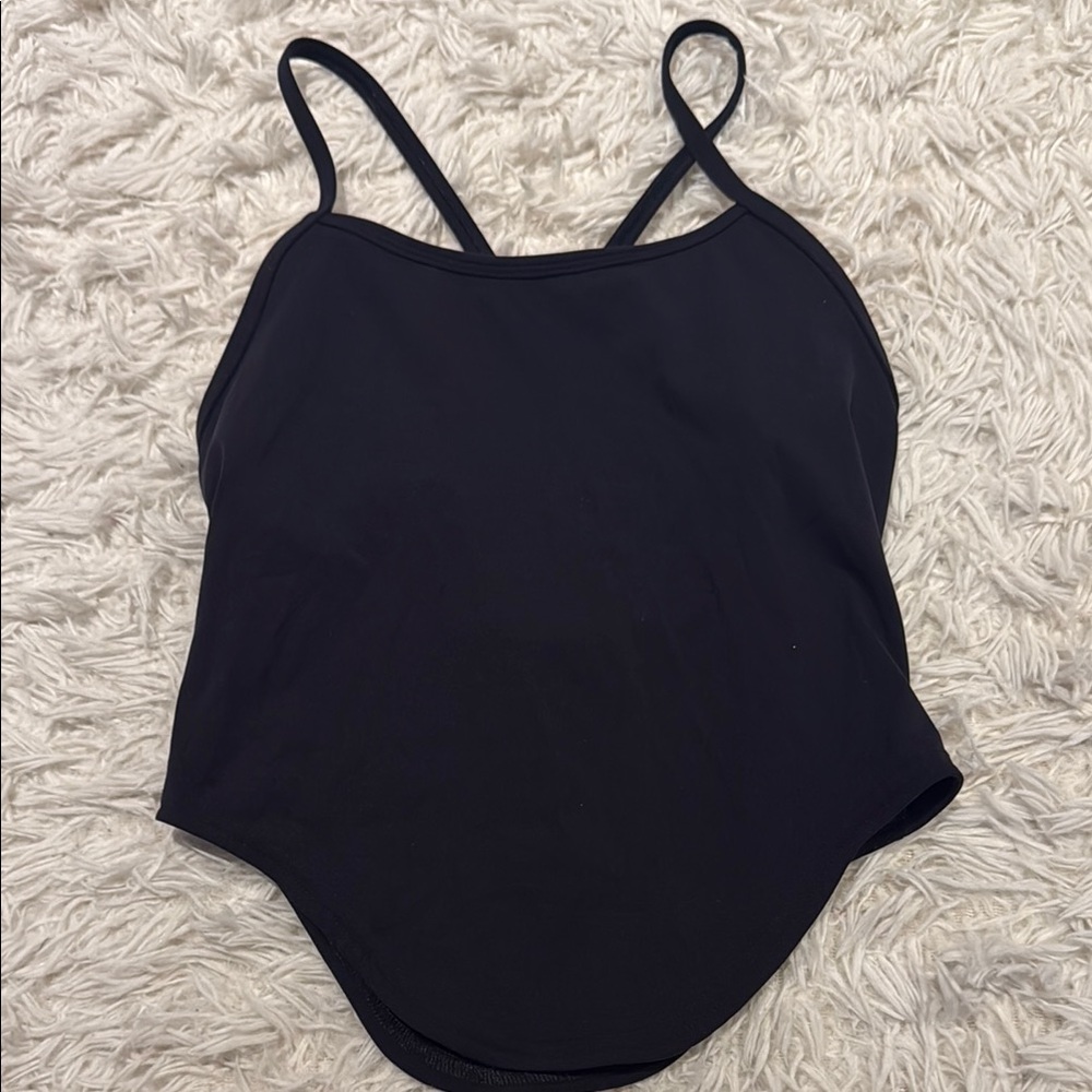 FP MOVEMENT Black Spaghetti Strap Top